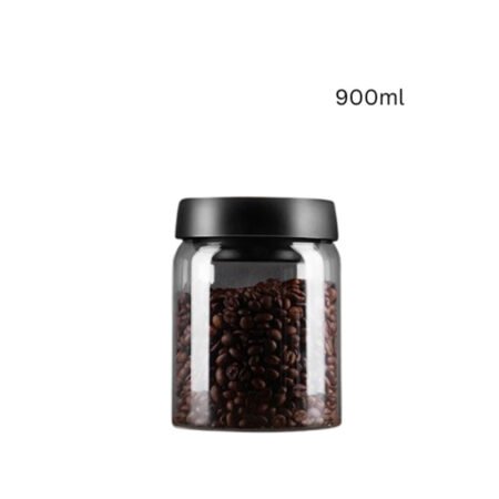 1pc-Coffee-Beans-Vacuum-Sealed-Tank-Household-Glass-Food-Moisture-proof-Air-Extraction-Storage