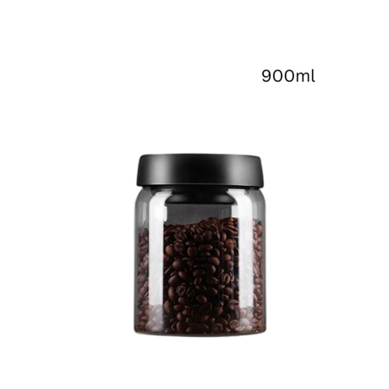1pc-Coffee-Beans-Vacuum-Sealed-Tank-Household-Glass-Food-Moisture-proof-Air-Extraction-Storage
