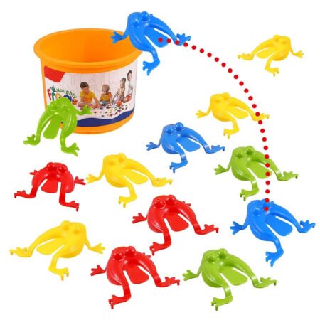 30PCS-Press-and-Jump-Frog-Stress-Relief-Toy-Family-Interactive-Sports-Party-Chessboard-Game-Kids