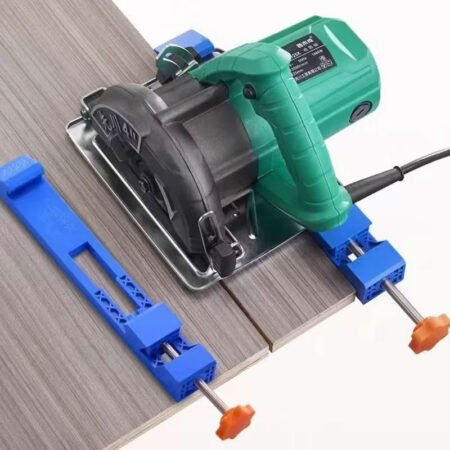 1/2pcs Adjustable Cutting Machine Base Guide Circular ABS Plastic Saw Milling Positioning Clamps