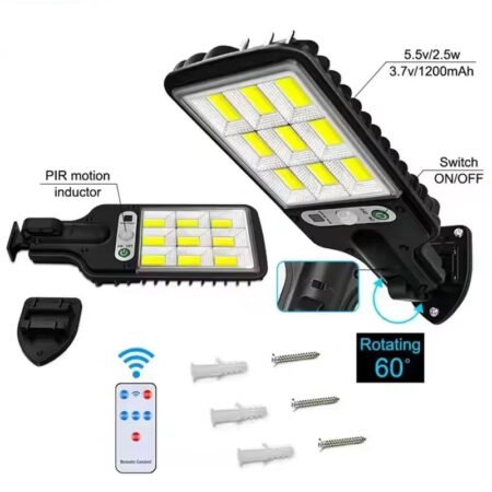 Garden-Solar-Wall-Light-–-Outdoor-LED-Decorative-Sconce,-Sunlight-Powered-Garden-Lamp