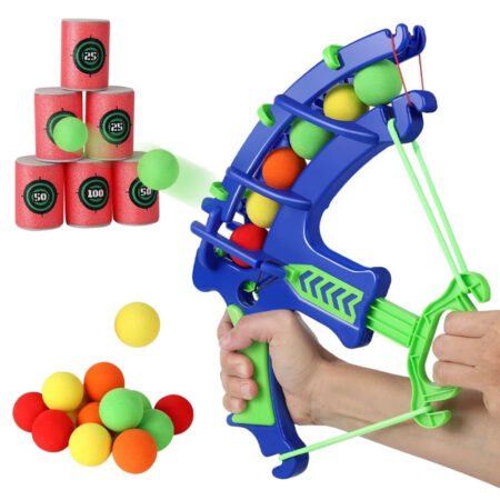 Montessori-Throw-Sport-Slingshot-Target-Sticky-Ball-Dartboard-Basketball-Board-Games-Outdoor