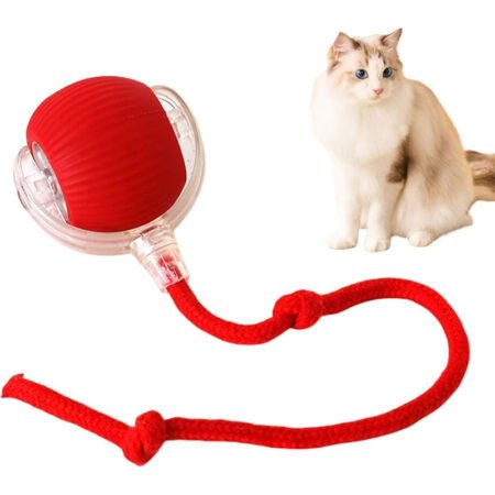 New-Cat-Interactive-Ball-Toy-Automatic-Rolling-Ball-Faux-Tail-Rechargeable