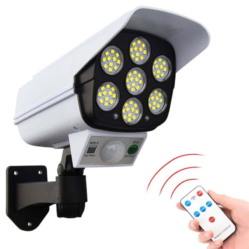 Outdoor-Motion-Sensor-Solar-Lights-2000-Lumens-77LED-Motion-Sensor-LED-Outdoor-Camera-Wireless