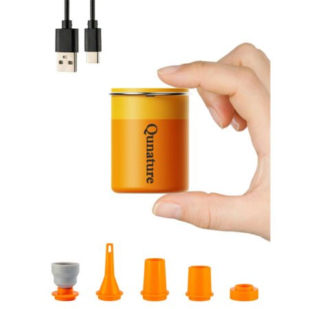 Qunature-Air-Pump-Inflatable-Lightweight-Pumping-Camping-light-Type-C-charging-Mini-Portable